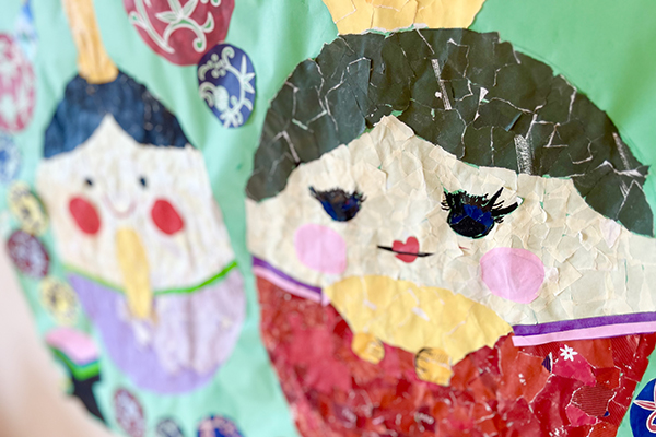 画像:ひな祭り工作